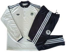 2026-27 Germany beige Kids Half Pull Tracksuit E26085#