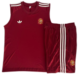 2026-27 Spain maroon vest training Short suit D26044#