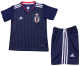 2018 Kids Japan Home  Retro Soccer Jersey