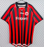 2003-04 Frankfurt Home Retro red Soccer Jersey