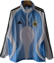 2006 Mens Argentina white blue Windbreaker