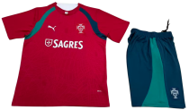 2026-27 Mens Portugal  red short  training soccer jerseys