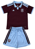 2026-27 Kids  Aston Villa home soccer Jersey