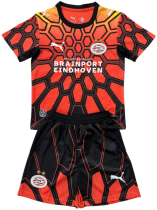 2026-27 Kids PSV Eindhoven goalkeeper orange soccer jersey