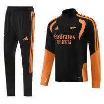 2026-27  Arsenal Black Half Pull Tracksuit