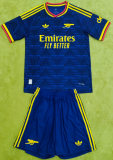 2026-27 KIDS Arsenal  away blue soccer  jersey