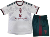 2026-27 Manchester United third away white Training Short Suit