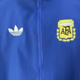 2026-27 Argentina Color Blue Casual Edition Windbreaker