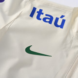 2026-27 Brazil Nike off white hatless Windbreaker （无帽）