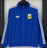 2026-27 Argentina Color Blue Casual Edition Windbreaker