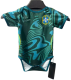 2026-27 Brazil Baby green Infant Crawl Suit