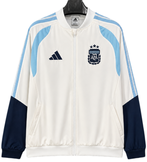 2026-27 Argentina World Cup white Casual Edition Windbreaker