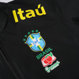 2026-27 Brazil Nike black hatless Windbreaker （无帽）