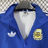 2026-27 Argentina Color Blue Casual Edition Windbreaker