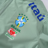 2026-27 Brazil Nike light blue hatless Windbreaker （无帽）