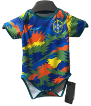 2026-27 Brazil Baby color Infant Crawl Suit