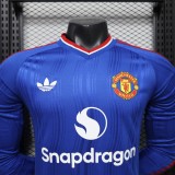 2026-27 Manchester United away Long Sleeve Player Version Soccer Jersey