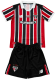 2026-27 Kids Sao Paulo away red soccer jersey