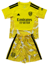 2026-27 KIDS Arsenal  goalkeeper yellow soccer  jersey