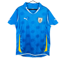 2010 Mens Uruguay home blue Retro Soccer Jersey