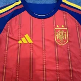 2026-27 Mens Spain home red soccer  Jersey  (Have two star ⭐⭐）