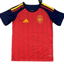 2026-27 Mens Spain home red soccer  Jersey  (Have two star ⭐⭐）