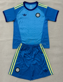 2026-27 Kids Leeds United blue goalkeeper soccer  jersey