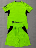 2026-27 Kids AC Milan goalkeeper green  Soccer Jersey