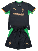 2026-27 KIDS Monchengladbach away black Soccer Jersey
