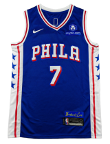 2026-27 76ERS #7 Blue Top Quality Hot Pressing NBA Jersey (V领)