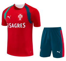 2026-27 Mens Portugal  red short  training soccer jerseys