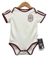 2026-27 Spain Away Baby Infant Crawl Suit (have two stars⭐⭐)