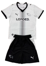 2026-27 Kids Derby County home white soccer jersey