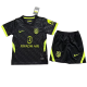 2026-27 Kids Atletico Madrid away black Soccer Jersey