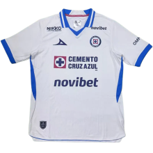 2026-27 Mens Cruz Azul Away White Fans Soccer Jersey