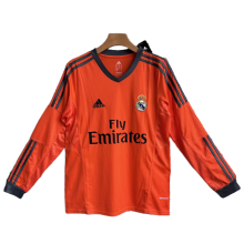 2013-14 Mens Real Madrid third away Retro long sleeve soccer Jersey