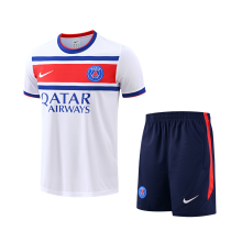 2026-27 PSG White Training Short Suit