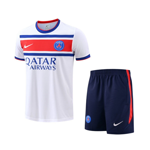 2026-27 PSG White Training Short Suit