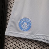 2026-27 Manchester City home white player version Shorts Pants