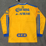 2026-27 Mens Tigres UANL Home Yellow Long Sleeve Soccer Jersey