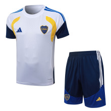 2026-27 Mens Boca Juniors White Training Short Suit J26086#