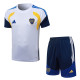 2026-27 Mens Boca Juniors White Training Short Suit J26086#