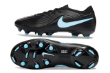 N White Black Nail Soccer Shoes 070