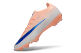 N White Orange Nail Soccer Shoes 055