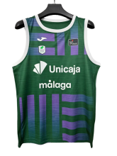 2026-27 Mens Malaga Green Vest Basketball Jersey
