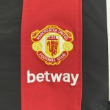 2026-27 Manchester United EQT Black Red Windbreaker