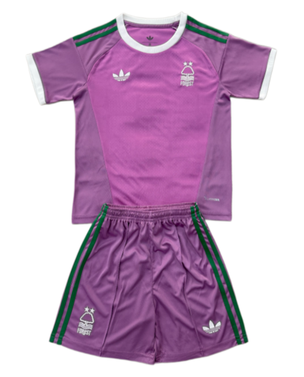 2026-27 Kids Nottingham Forest Goalkeeper Purple Soccer Jersey