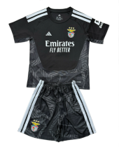 2026-27 Kids Benfica Goalkeeper Black Soccer Jersey