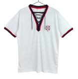 1969-1970 Mens Cagliari Home White Retro Soccer Jersey