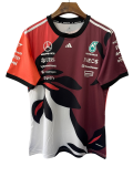 2025 F1 Mercedes T-Shirts Racing Suit (圆领)